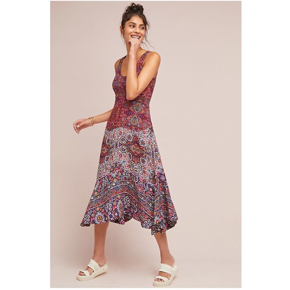 Anthropologie Dresses & Skirts - ANTHROPOLOGIE SIZE 0 MAEVE VIOLETTE DRESS